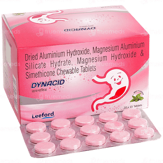 Dynacid Mint Flavour Chewable Tablet 15
